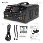 Ultra Power 28A UP2800-14S 2x1400W 6S 12S 14S LiPo LiHV Charger With LCD Display for UAV Agriculture Spraying Drone